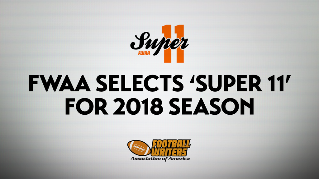 FWAA Names ‘Super 11’ Sports Information Departments Of 2018 Season